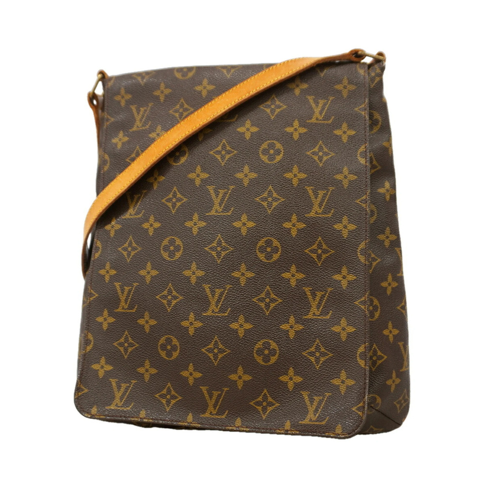 Louis Vuitton Monogram Musette Shoulder Bag M51256 Brown Women's P3503854